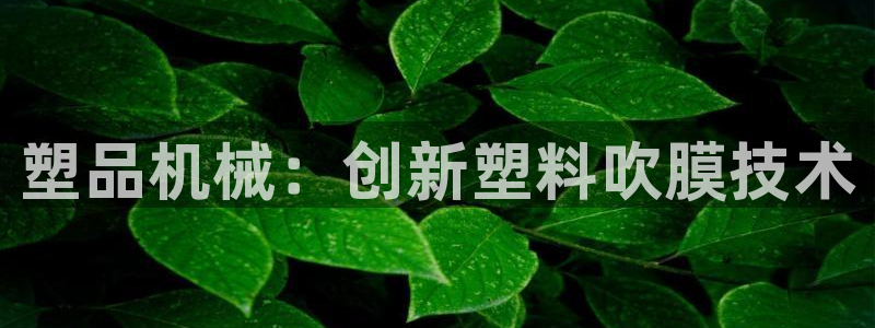 九游会app官方：塑